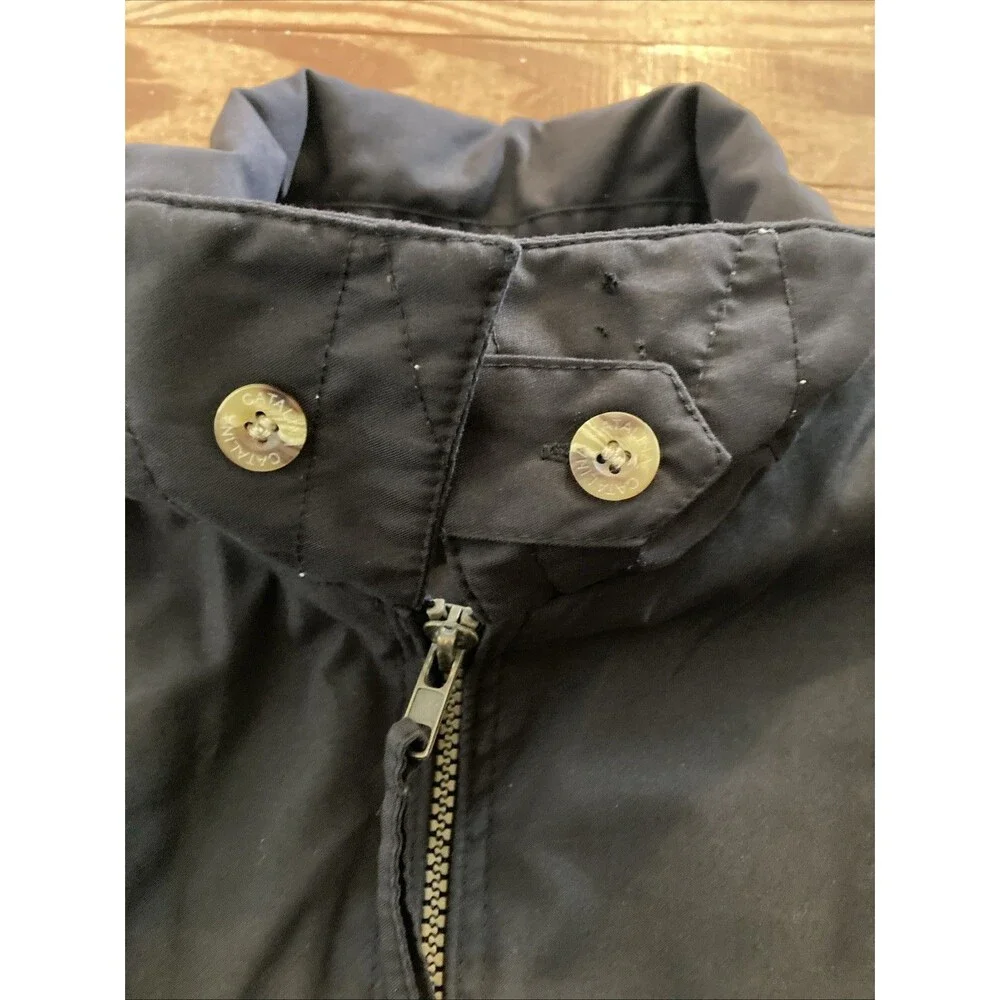 Catalina Outerwear Men’s LT Large Tall Black Jacket Lightweight Windbreaker